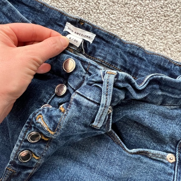 Good American jeans. Good waist high rise skinny. - Picture 4 of 4